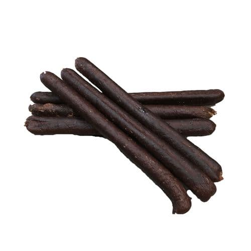 Dog Sausages Large 8" British BLACK PUDDING Sausage Sticks Dog Puppy Treats Uk Made