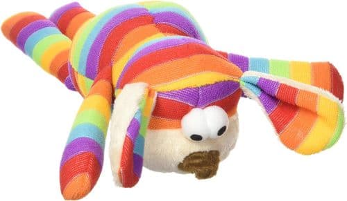 Dog Soft Toy Dougal Dog Colourful Plush Chubleez Small Squeaky Rosewood