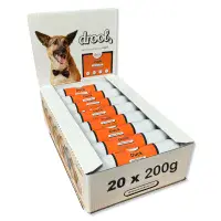 Drool 200g Steamed Sausage Pate Box of 20 – Mixed Flavours Available Limited Stock Best Before Oct