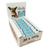 Drool 200g Steamed Sausage Pate Box of 20 – Mixed Flavours Available Limited Stock Best Before Oct