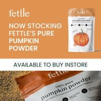 Fettle Pure & Natural Pumpkin Powder for Dogs Gut Health  - 250g Resealable Pouch