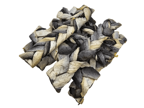 Fish Skin Braid Dog Chew Pangasius 15cm - Pawstrading