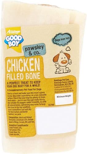 Good Boy Chicken Calcium Filled Bone Dog Bones, 150g