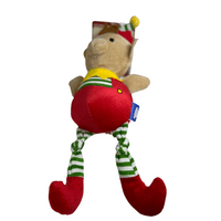 Good Boy Elfie Bod Plush Squeaky Christmas Dog Toy