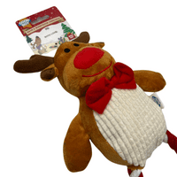 Good Boy Hug Tug Reindeer Christmas Dog Toy '24