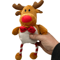 Good Boy Hug Tug Reindeer Christmas Dog Toy '24