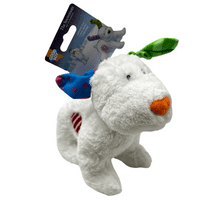 Good Boy LARGE Soft Snow Dog Plush '24 Christmas Xmas Toy