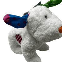 Good Boy LARGE Soft Snow Dog Plush '24 Christmas Xmas Toy