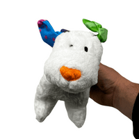 Good Boy LARGE Soft Snow Dog Plush '24 Christmas Xmas Toy