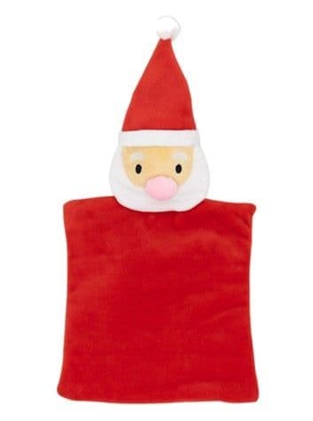 Good Boy Plush Christmas CRINKLE Raggy SANTA with a squeaky nose