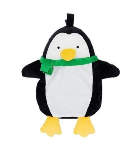 Good Boy Plush CRINKLE Raggy Penguin with a squeaky nose