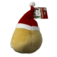 Good Boy  Santa Head Soft Plush Dog Toy Christmas Xmas Gift Pup '24