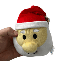Good Boy  Santa Head Soft Plush Dog Toy Christmas Xmas Gift Pup '24