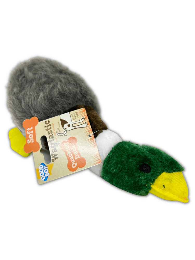 Good Boy Wagtastic Quaking Duck Soft Dog Toy Migrator Honk