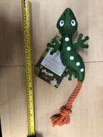 Good Boy Wild Tug Lizard Dog Toy