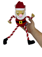 GoodBoy Christmas Hug Tug Santa Rope arms and legs 40cm 10749