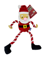 GoodBoy Christmas Hug Tug Santa Rope arms and legs 40cm 10749