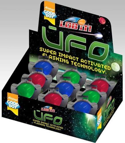 Goodboy Lob It UFO Flashing Dog Balls Ball Toy