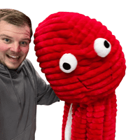 Gor Pets Bobble Octopus Christmas Toy 5 Sizes 3 Designs