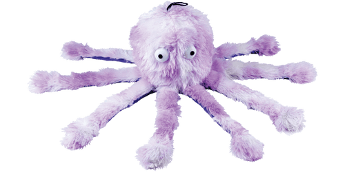 Gor Pets Plush Medium Mummy Mommy Reef Octopus Crinkles ,Squeaks Great Fun
