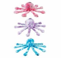 Gor Pets Plush Small BABY Reef Octopus Crinkles ,Squeaks Great Fun