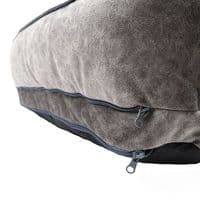 Grey luxury plush Dog pet bed sofa - Medium, Large