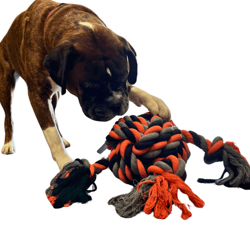 Hem and Boo Extreme Rope Knot Ball Tassle XL DOG Giant Toy