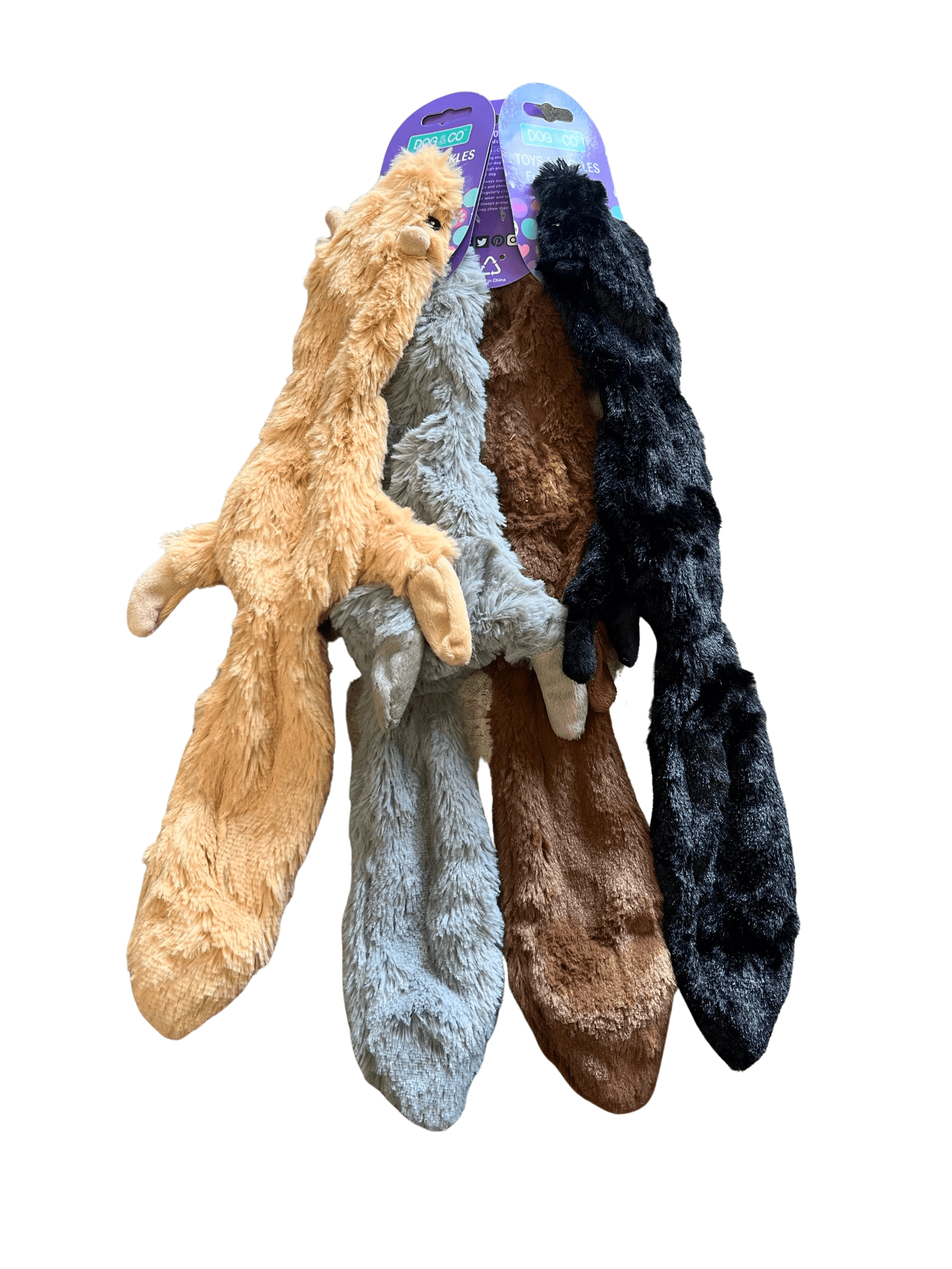 Dog toys top without stuffing