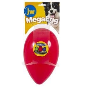JW Mega Egg Red Large Dog Toy Tough