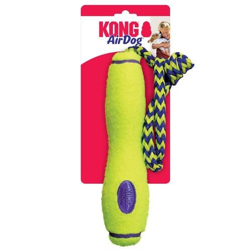 KONG Air Dog Fetch Stick with Rope Dog Toy MED