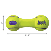 KONG AirDog Squeaker Dumbbell Dumbell Tennis Dog Fetch Toy 3 Sizes