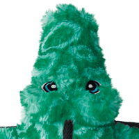 KONG Ballistic Alligator Md/Lg Plush Dog Toy - LAG16E