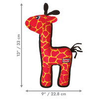KONG  Ballistic Giraffe Md/Lg Plush Dog Toy - LGF12E