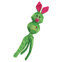 KONG Ballistic Wubba Friends Bunny, Panther, Monkey & Hippo Dog Toy SMALL