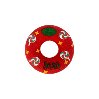 KONG Christmas '23 Airdog Squeaker Donut Medium , Tennis