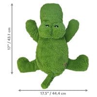 KONG Cozie Ali Aligator XL Soft Dog Toy