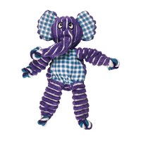 KONG Floppy Knots Elephant Md/Lg Knot Internal Dog Toy - NKF11E