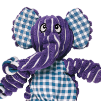 KONG Floppy Knots Elephant Md/Lg Knot Internal Dog Toy - NKF11E