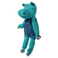 KONG Floppy Knots Hippo Jumbo XL Dog Toy – Oversized Plush Hippo with Rope Skeleton & Squeakers