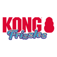 KONG Frizzle Reinforced Soft Dog Toy Play Shaggy Monster