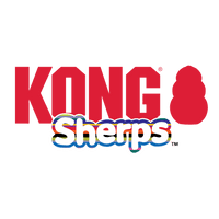 KONG Holiday '24 Sherps Reindeer Crackle Squeakle Dog Christmas Toy