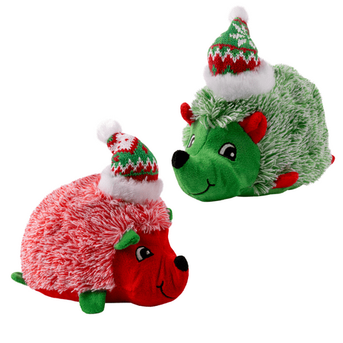 KONG Holiday Comfort HedgeHug Medium Dog Toy – Festive Plush Hedgehog with Squeaker & Crinkle '25