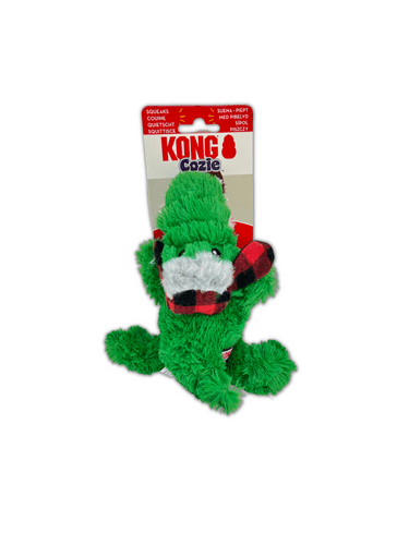 KONG Holiday Cozie Alligator Small Double Layered '22