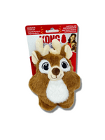 KONG Holiday Snuzzles Reindeer Sm or Med Easy Squeak '24
