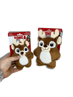 KONG Holiday Snuzzles Reindeer Sm or Med Easy Squeak '24