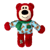 KONG Holiday Wild Knots Bear Festive Jumper Assorted Sm/Md - Md/Lrg Assorted designs '24