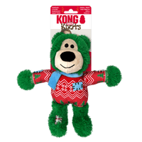 KONG Holiday Wild Knots Bear Festive Jumper Assorted Sm/Md - Md/Lrg Assorted designs '24