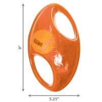KONG Jumbler Football (rugby shape) Both Sizes A ball in a Ball !