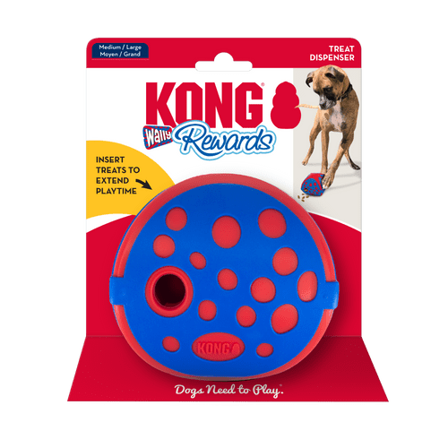 KONG Rewards Wally Dog Treat Puzzle Game Toy
