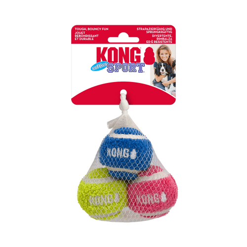 KONG Softies Sport Tennis Ball Small 3 pack